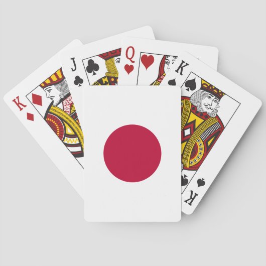 日の丸 トランプ (裏面)