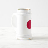 日の丸 ビールジョッキ (正面左)