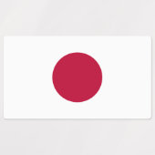 日の丸 ラベル (デザイン2)