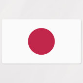 日の丸 ラベル (デザイン1)
