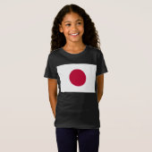 日の丸: 日本の国旗, 紅色の太陽 Tシャツ (正面フル)