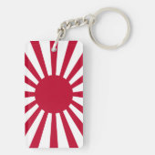 日の丸・旭日旗 キーホルダー (裏面)