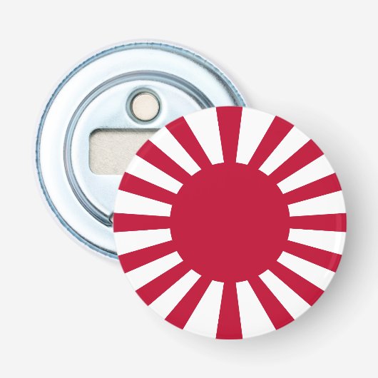日の丸・旭日旗 栓抜き (正面)