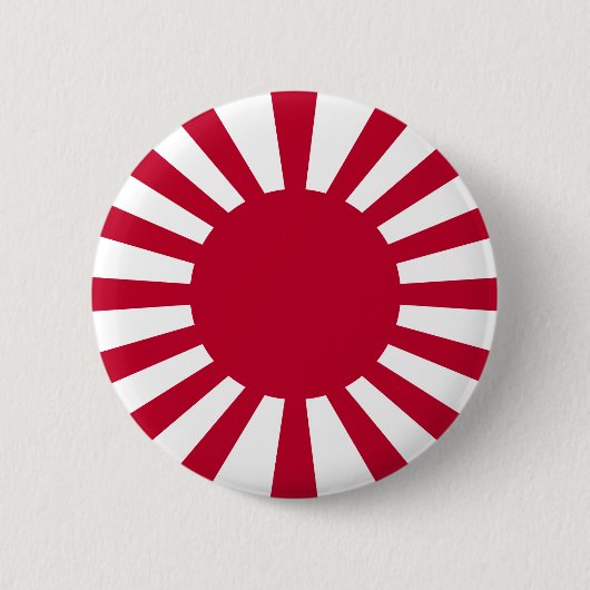 日の丸・旭日旗 缶バッジ (正面)