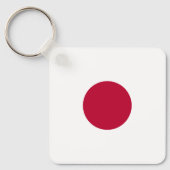 日の丸, 旭日旗, 赤い昇る太陽 キーホルダー (正面)