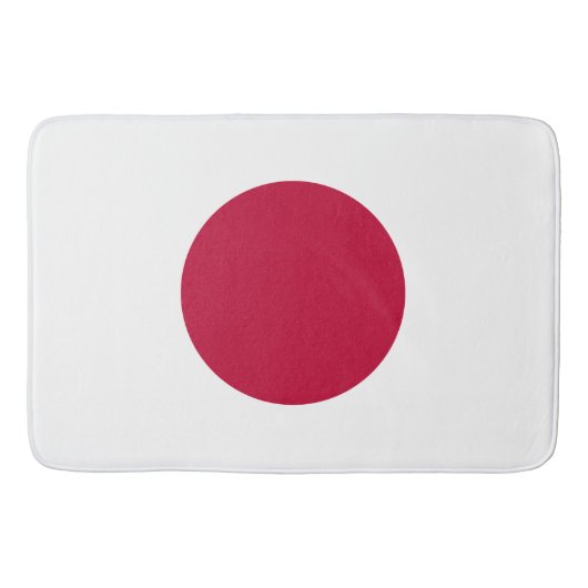 日の丸, 旭日旗, 赤い昇る太陽 バスマット (正面)