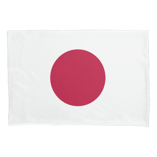 日の丸 枕カバー (正面)