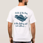 日の人の捕獲物 Tシャツ (裏面)