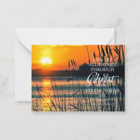 日の入り日の入り日の入り日 ノートカード (正面)