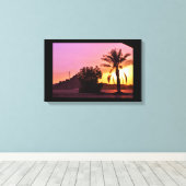 日の入り日 キャンバスプリント (インサイチュ (ウッドフロア))