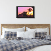 日の入り日 キャンバスプリント (インサイチュ (寝室))