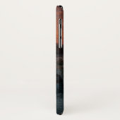 日の入り時のアイスホッケー選手 Case-Mate iPhoneケース (裏面/左)