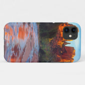 日の入り時のオーククリークに映るキャセドラルロック Case-Mate iPhoneケース (裏面(横))