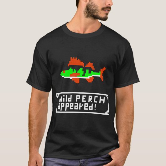 日の入り時のフライフィッシング Tシャツ (正面)