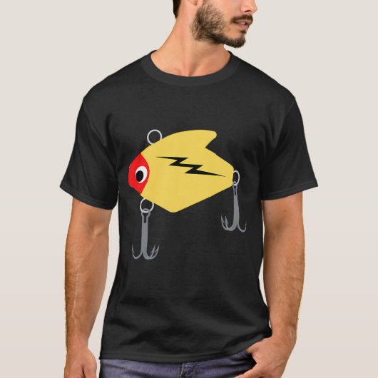 日の入り時のフライフィッシング Tシャツ (正面)