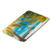 日の入り時のヤシの木 マグネット (左側)