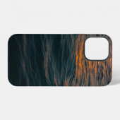 日の入り時の水面 iPhoneケース (裏面横)