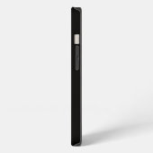 日の入り時の磔刑の十字架 iPhoneケース (左側面)