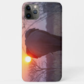 日の入り時の象 Case-Mate iPhoneケース (裏面)