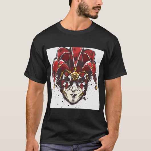 日の入り時の象 Tシャツ (正面)