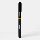 日の入り時の野原のバイソン牧場 iPhoneケース (右側面)