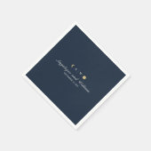 日の入り結婚日 スタンダードカクテルナプキン (角)