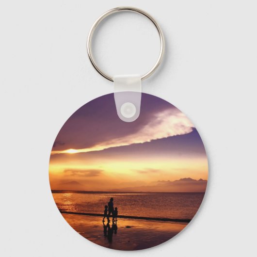 日の入り2 キーホルダー (正面)