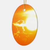 日の入り3 セラミックオーナメント (左)