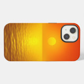 日の入り+反射 iPhoneケース (裏面横)