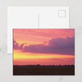 日の入り…私の2004年 ポストカード (正面/裏面)