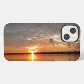 日の入り iPhone スマホケース iPhoneケース (裏面横)