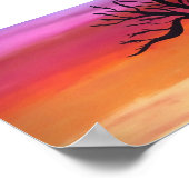 日の入絵画り口を静める ポスター (角)