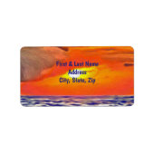 日の入2443アドレス ラベル (正面)