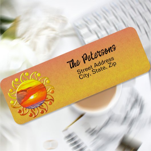 日の入2443アドレス ラベル