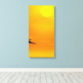 日の入2-4 キャンバスプリント (インサイチュ (ウッドフロア))