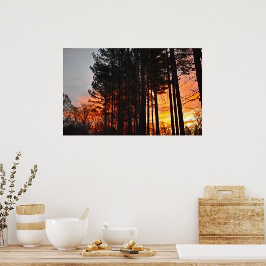 日の入 ポスター (キッチン)