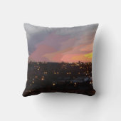 日の入 – 2018年4月6日午後7時34分 クッション (裏面)