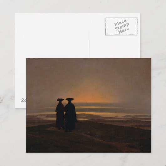 日の入c.1830-35 ポストカード (正面/裏面)