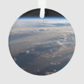 日の出がフィリピン海に長い影を落とす オーナメント (裏面)