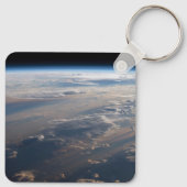 日の出がフィリピン海に長い影を落とす キーホルダー (裏面)