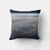 日の出がフィリピン海に長い影を落とす クッション (裏面)