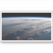 日の出がフィリピン海に長い影を落とす シール (正面)