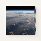 日の出がフィリピン海に長い影を落とす ノートブック (裏面)