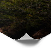 日の出が夜番の上に ポスター (角)