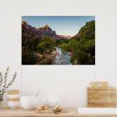 日の出が夜番の上に ポスター (キッチン)