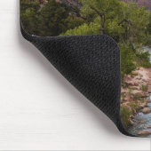 日の出が夜番の上に マウスパッド (コーナー)