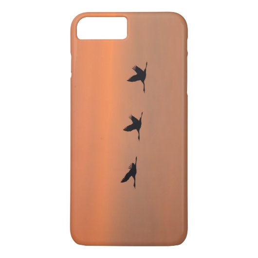 日の出でクレーン Case-Mate iPhoneケース (裏面)
