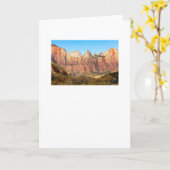 日の出でチオン国立公園を越えて カード (黄色い花)