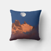 日の出で フランス,アイグイユデュプランシャモニー クッション (裏面)