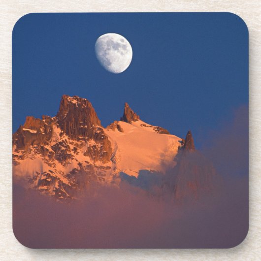 日の出で フランス，アイグイユデュプランシャモニー コースター (正面)